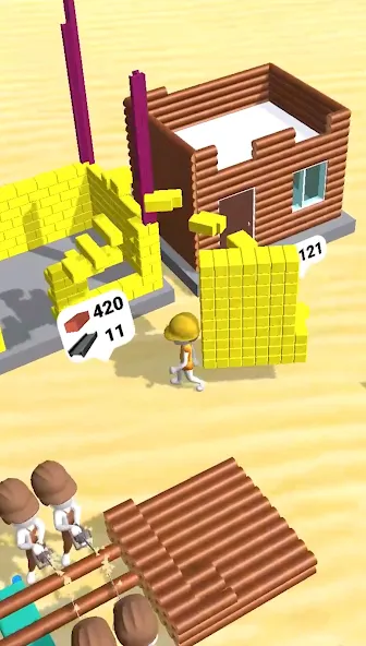 Pro Builder 3D MOD APK на Android — Много денег — скриншот 4