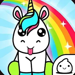 Скачать взломанную Unicorn Evolution Merge Kawaii — Много денег