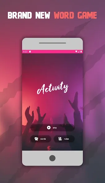 Взломанная Activity - Word Game на Андроид — Все слова открыты — скриншот 1