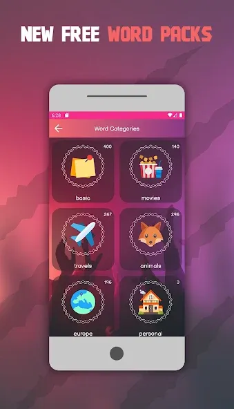 Взломанная Activity - Word Game на Андроид — Все слова открыты — скриншот 2
