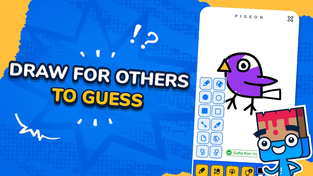 Gartic.io - Draw, Guess, WIN MOD APK — Все скины и цвета открыты — скриншот 4