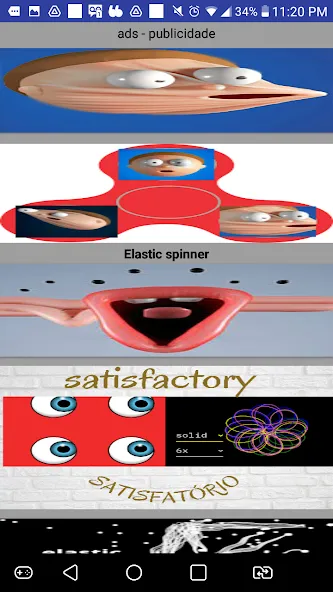 Elastic face — Взломанная версия (Разблокированные маски) — скриншот 1