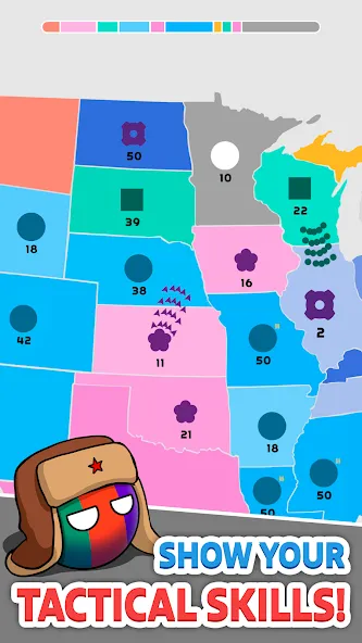Взломанная State.io — Conquer the World на Андроид — Много денег — скриншот 3
