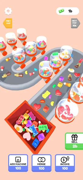 Dessert Factory Idle — Много денег — скриншот 3 Dessert Factory Idle — Много денег — скриншот 3