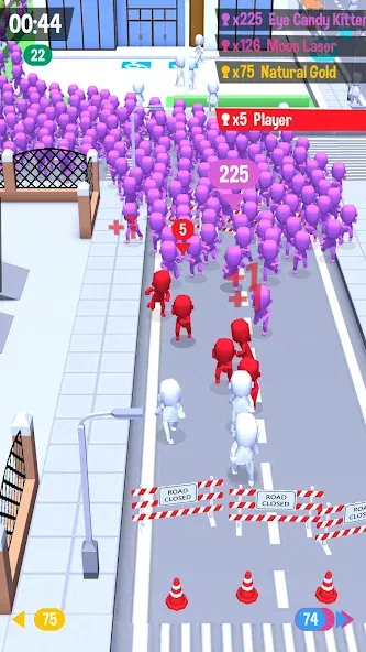 Скачать Crowd City MOD APK — Много денег и без рекламы — скриншот 2 Скачать Crowd City MOD APK — Много денег и без рекламы — скриншот 2