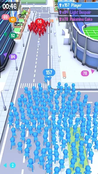 Скачать Crowd City MOD APK — Много денег и без рекламы — скриншот 3 Скачать Crowd City MOD APK — Много денег и без рекламы — скриншот 3