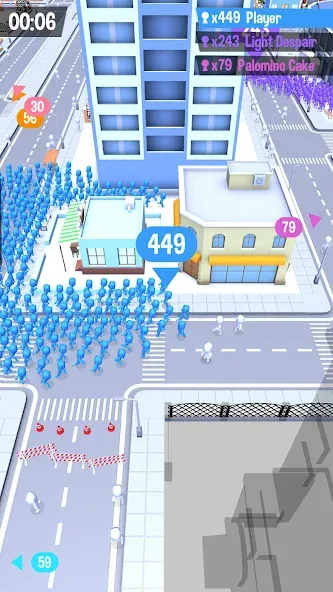 Скачать Crowd City MOD APK — Много денег и без рекламы — скриншот 4 Скачать Crowd City MOD APK — Много денег и без рекламы — скриншот 4