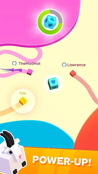 Скачать Paper.io 2 (Мод: Бессмертие) на Андроид — скриншот 4