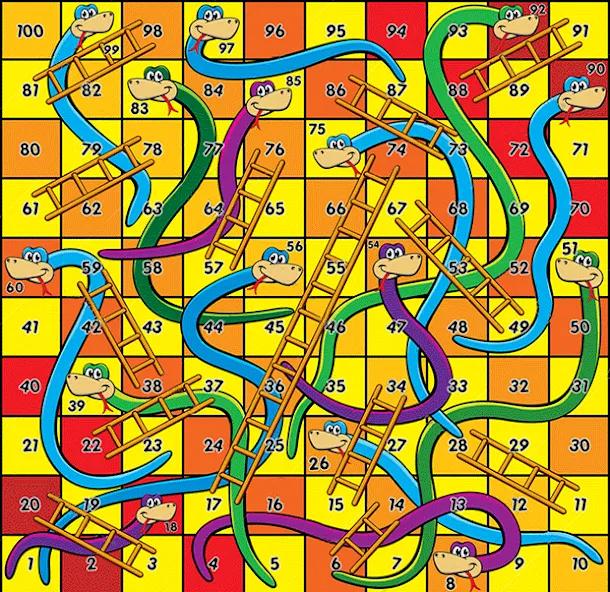 Snake and ladder MOD APK на Android — Много денег и без рекламы — скриншот 3