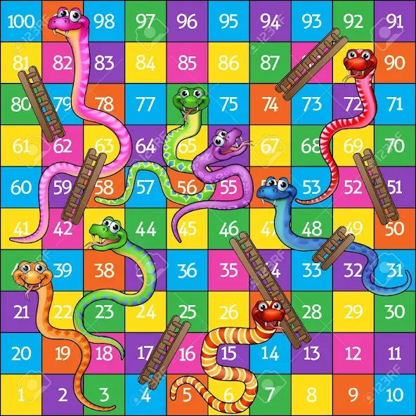 Snake and ladder MOD APK на Android — Много денег и без рекламы — скриншот 4