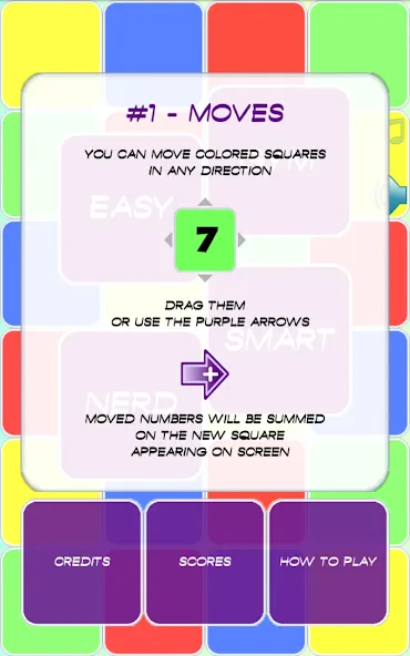 Скачать Squademath - numbers challenge (Мод: Бесконечные подсказки) на Андроид — скриншот 2