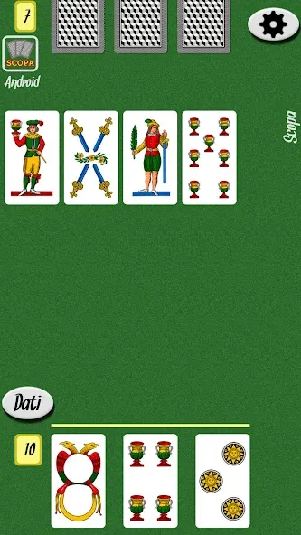 Scopa на Андроид — Все открыто — скриншот 4
