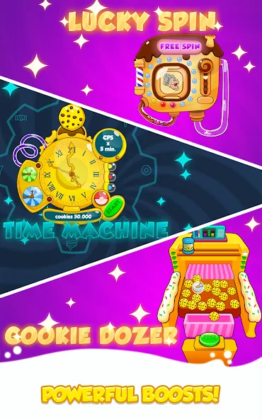 Cookie Clickers 2 — Мод: Много печенек и автокликер — скриншот 2 Cookie Clickers 2 — Мод: Много печенек и автокликер — скриншот 2