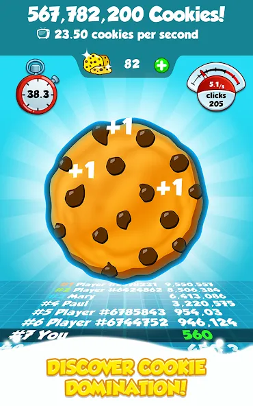 Cookie Clickers 2 — Мод: Много печенек и автокликер — скриншот 5