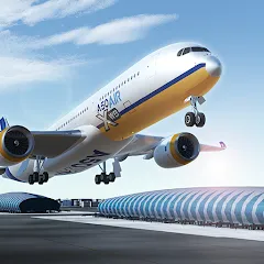 Скачать Airline Commander: Flight Game — Модификация Много денег и всё открыто