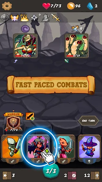 Скачать взлом Rogue Adventure: Roguelike RPG на Андроид — Много денег — скриншот 3