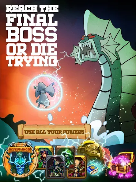 Скачать взлом Rogue Adventure: Roguelike RPG на Андроид — Много денег — скриншот 4