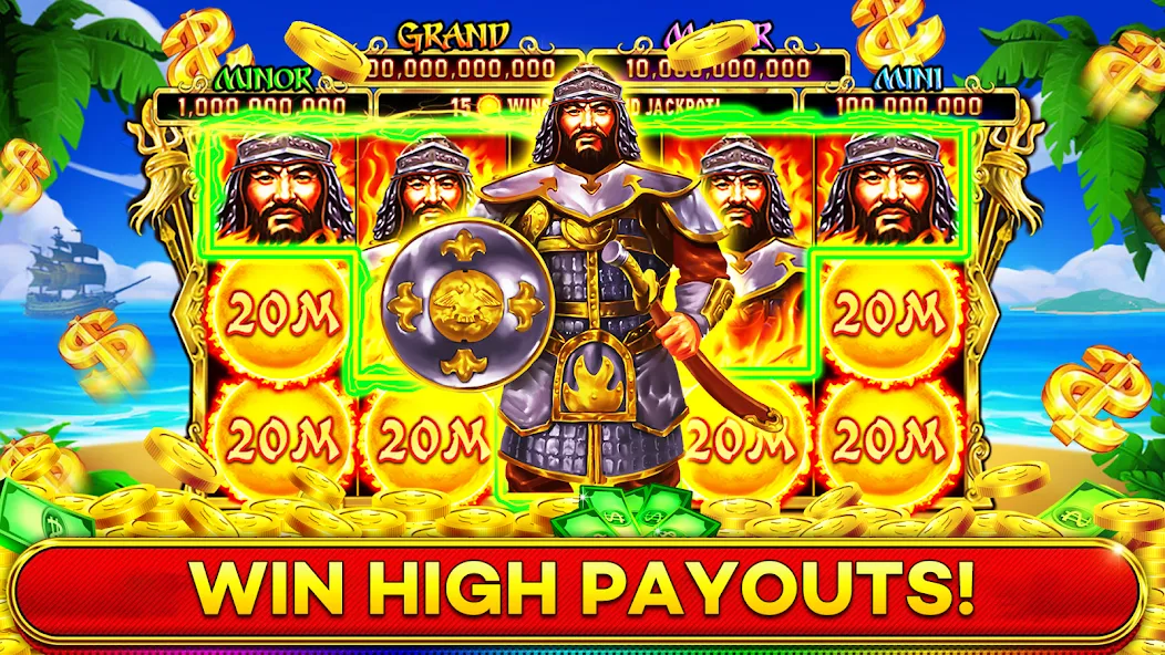 Скачать Jackpot Boom Casino Slot Games — Много денег и бесконечные вращения — скриншот 2