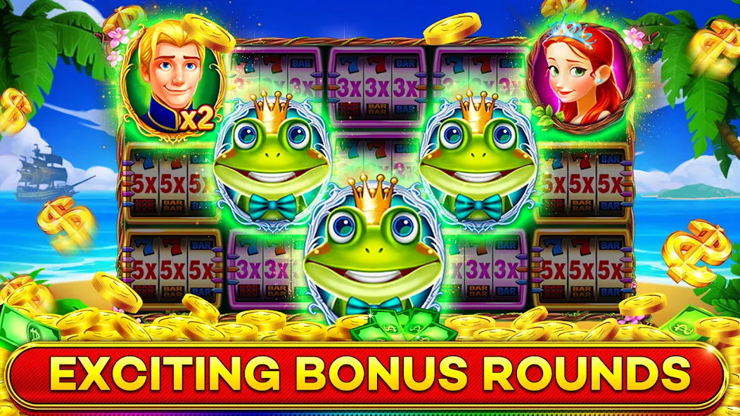 Скачать Jackpot Boom Casino Slot Games — Много денег и бесконечные вращения — скриншот 5