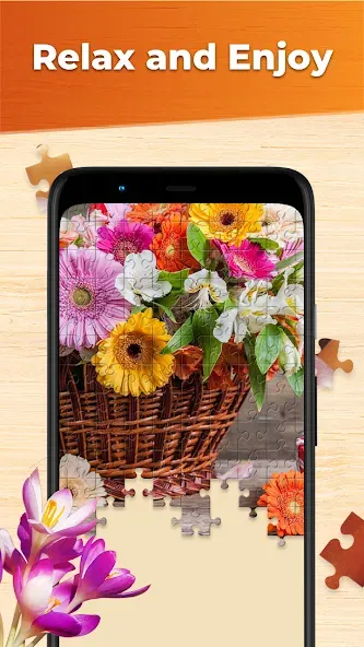 Скачать Jigsaw Puzzles HD Puzzle Games (Мод: Все пазлы открыты) на Андроид — скриншот 1