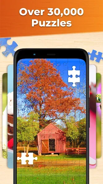 Скачать Jigsaw Puzzles HD Puzzle Games (Мод: Все пазлы открыты) на Андроид — скриншот 2