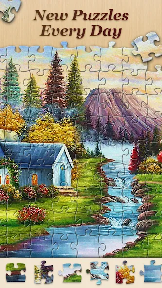 Скачать Jigsawscapes® - Jigsaw Puzzles на Андроид — Все пазлы открыты и без рекламы — скриншот 3