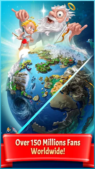 Скачать Doodle God Planet Blitz (Мод: Много денег и без рекламы) на Андроид — скриншот 1 Скачать Doodle God Planet Blitz (Мод: Много денег и без рекламы) на Андроид — скриншот 1