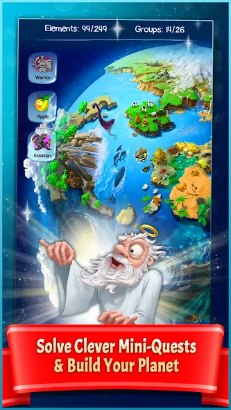 Скачать Doodle God Planet Blitz (Мод: Много денег и без рекламы) на Андроид — скриншот 4 Скачать Doodle God Planet Blitz (Мод: Много денег и без рекламы) на Андроид — скриншот 4