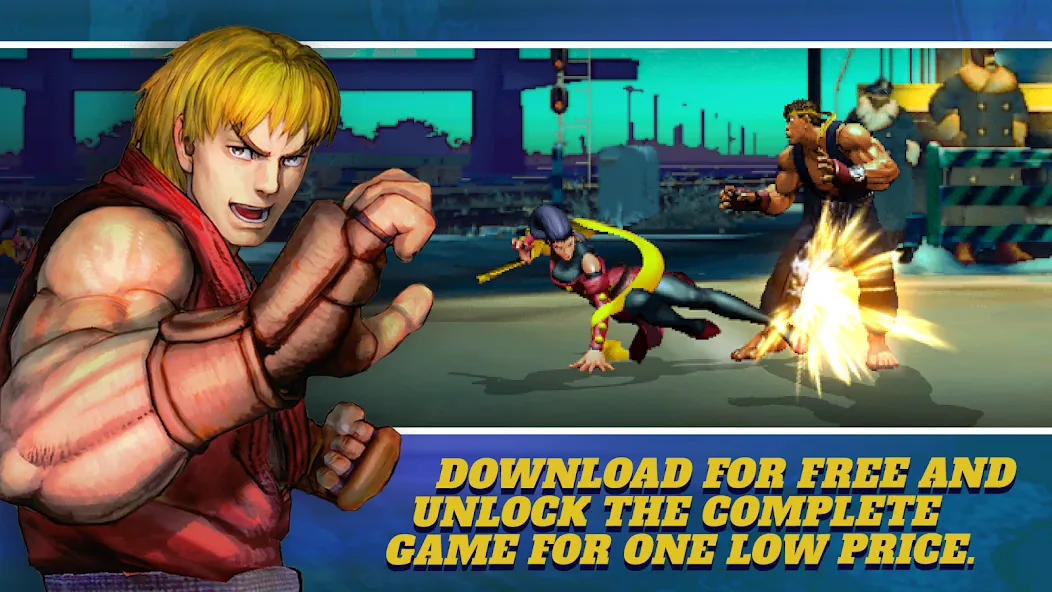 Street Fighter IV CE Mod APK Все бойцы разблокированы — Скачать на Андроид — скриншот 1