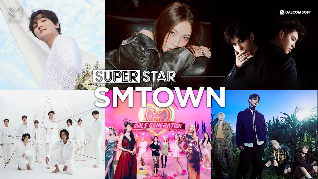 Скачать SUPERSTAR SMTOWN на Android — Много алмазов и ритм-коинов — скриншот 1