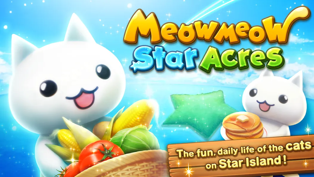 Meow Meow Star Acres — Мод: Много денег и кристаллов — скриншот 5