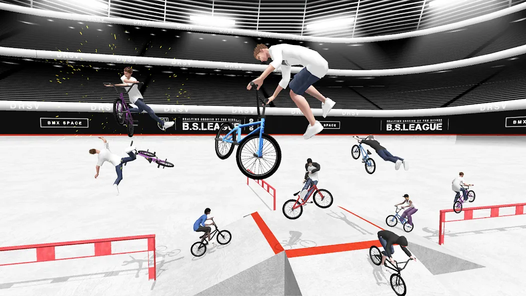 BMX Space на Андроид — Все открыто — скриншот 1