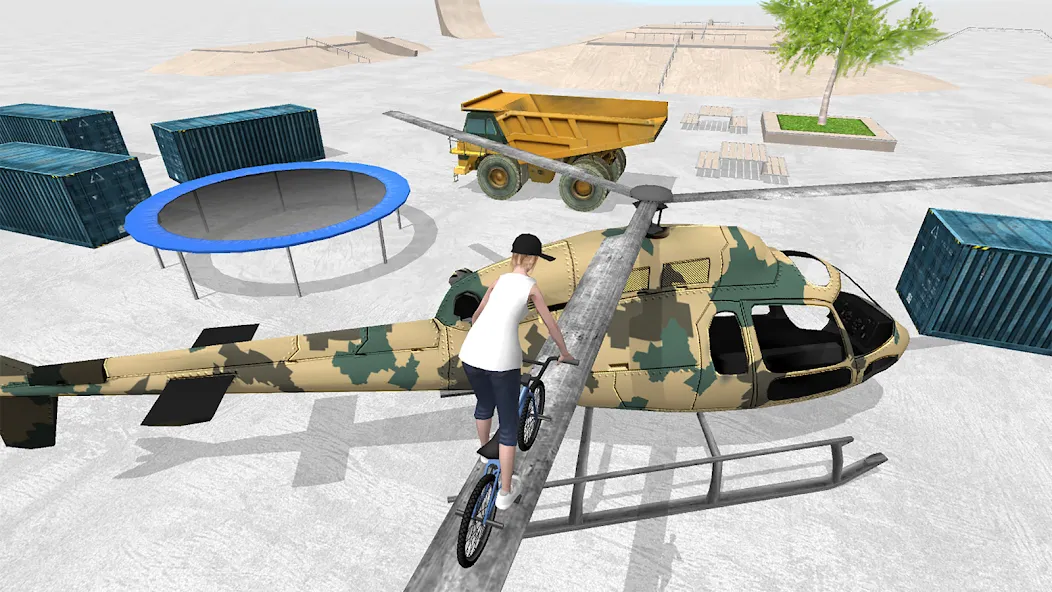 BMX Space на Андроид — Все открыто — скриншот 3