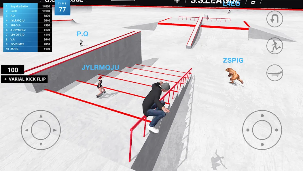 Skate Space — Много денег — скриншот 1