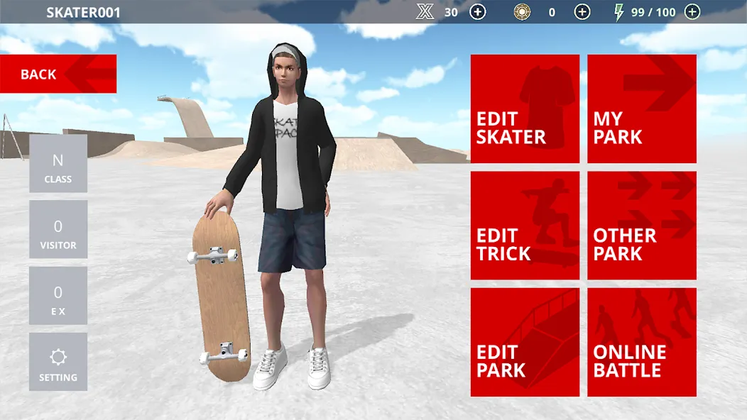 Skate Space — Много денег — скриншот 5