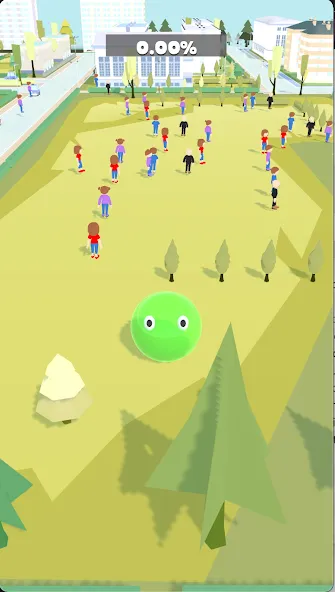 Bloated Slime MOD — Много денег и без рекламы на Андроид — скриншот 1 Bloated Slime MOD — Много денег и без рекламы на Андроид — скриншот 1