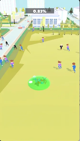Bloated Slime MOD — Много денег и без рекламы на Андроид — скриншот 3 Bloated Slime MOD — Много денег и без рекламы на Андроид — скриншот 3