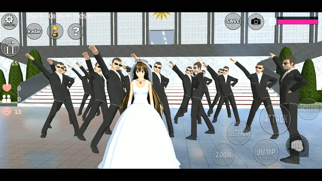 SAKURA School Simulator — Мод: Все костюмы открыты — скриншот 2 SAKURA School Simulator — Мод: Все костюмы открыты — скриншот 2
