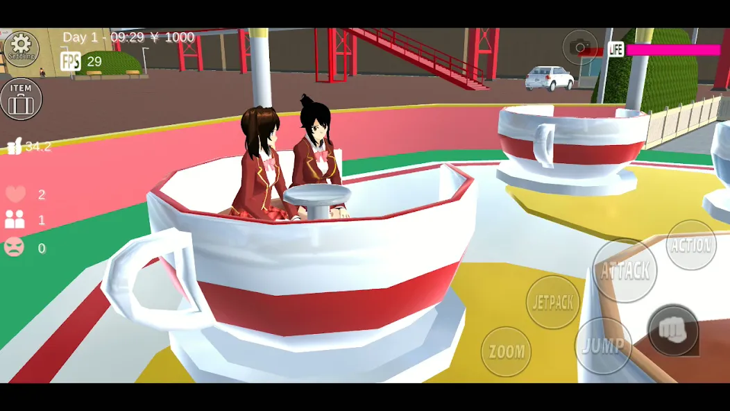 SAKURA School Simulator — Мод: Все костюмы открыты — скриншот 4 SAKURA School Simulator — Мод: Все костюмы открыты — скриншот 4