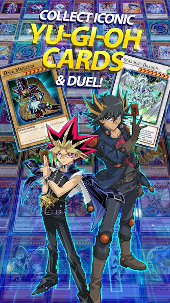 Yu-Gi-Oh! Duel Links MOD APK на Android — Много денег и кристаллов — скриншот 1