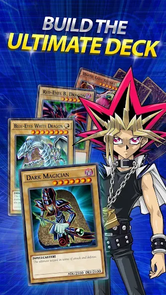Yu-Gi-Oh! Duel Links MOD APK на Android — Много денег и кристаллов — скриншот 2