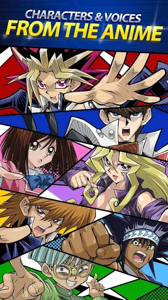 Yu-Gi-Oh! Duel Links MOD APK на Android — Много денег и кристаллов — скриншот 4