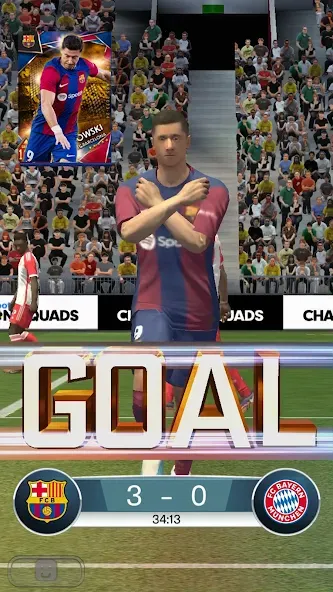 Взломанная eFootball CHAMPION SQUADS на Андроид — Меню мода — скриншот 4 Взломанная eFootball CHAMPION SQUADS на Андроид — Меню мода — скриншот 4