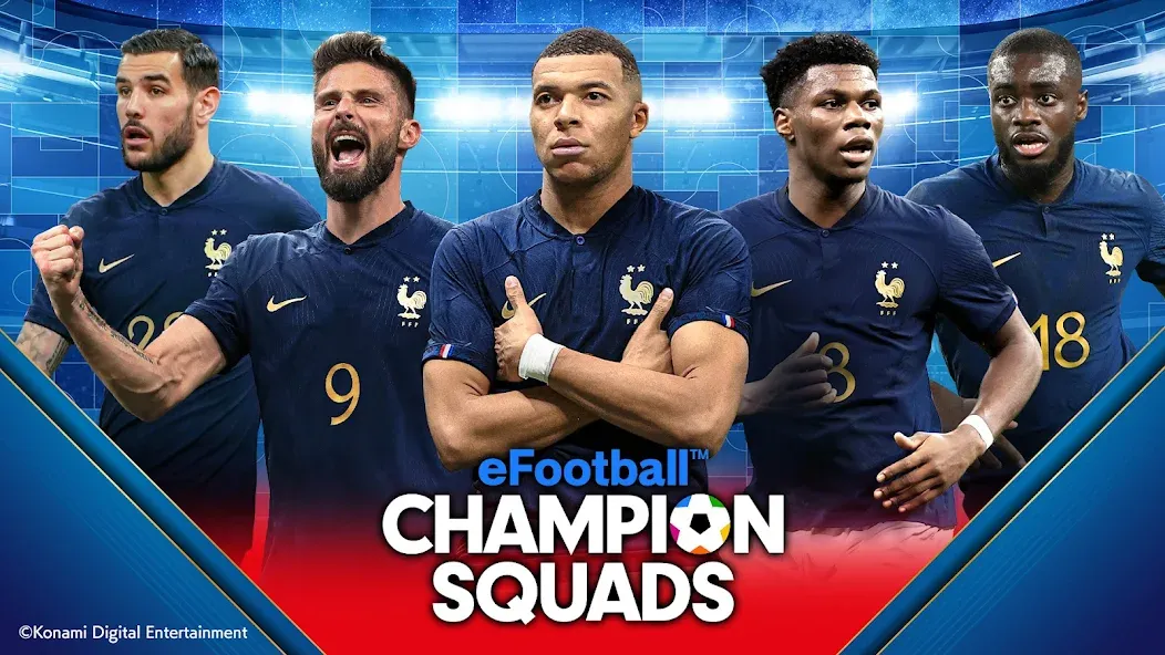 Взломанная eFootball CHAMPION SQUADS на Андроид — Меню мода — скриншот 5