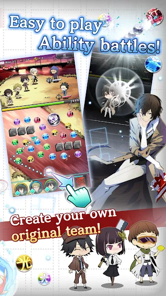 Bungo Stray Dogs: TotL MOD APK — Много денег и кристаллов — скриншот 5