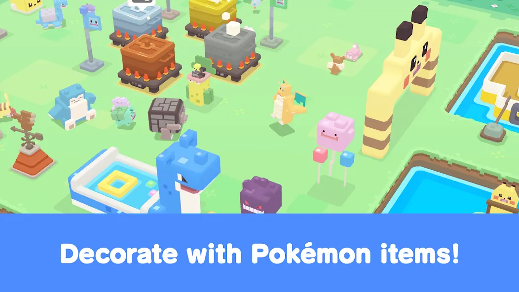 Скачать Pokémon Quest — Много камней сил — скриншот 4