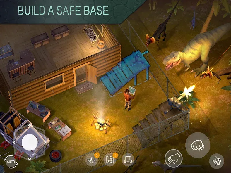 Jurassic Survival Mod APK Много денег — Скачать на Андроид — скриншот 4