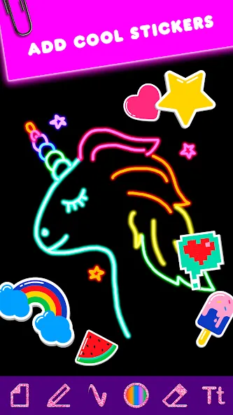 Скачать Drawing Game for girls на Android — Все открыто — скриншот 2
