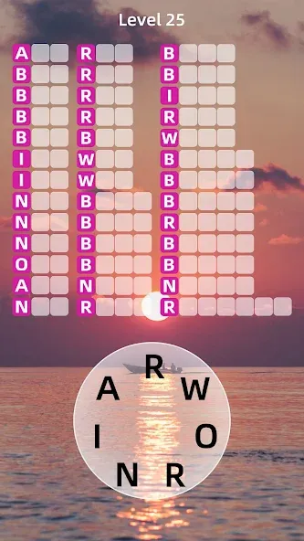 Zen Word® - Relax Puzzle Game MOD — Все уровни открыты и без рекламы на Андроид — скриншот 3