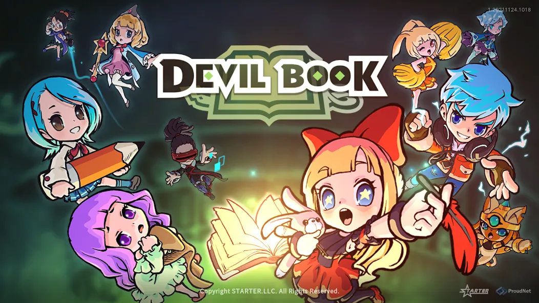 Скачать взлом Devil Book: Hand-Drawn MMO на Андроид — Бессмертие — скриншот 5